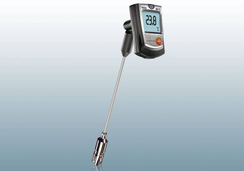With permanently fitted probes