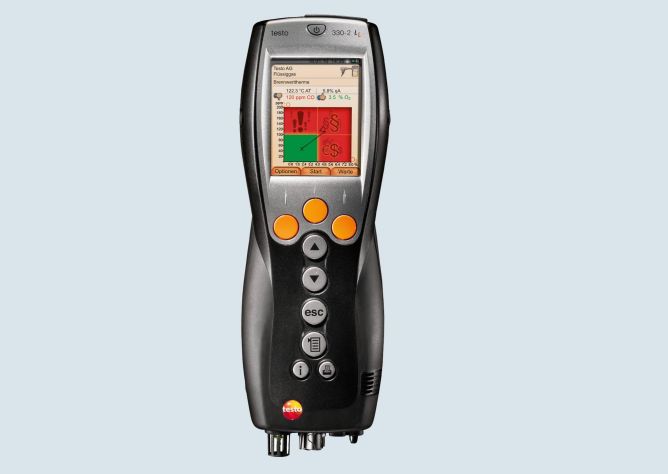 Flue gas analyzer