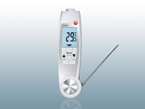 Immersion thermometers with fixed probes