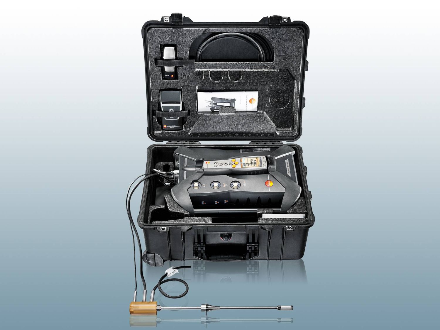Measurement system for emission measurement on ships’ engines