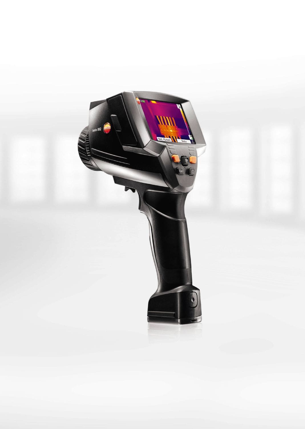 testo 882 - Thermal imager (320 x 240 pixels, manual focus, laser)