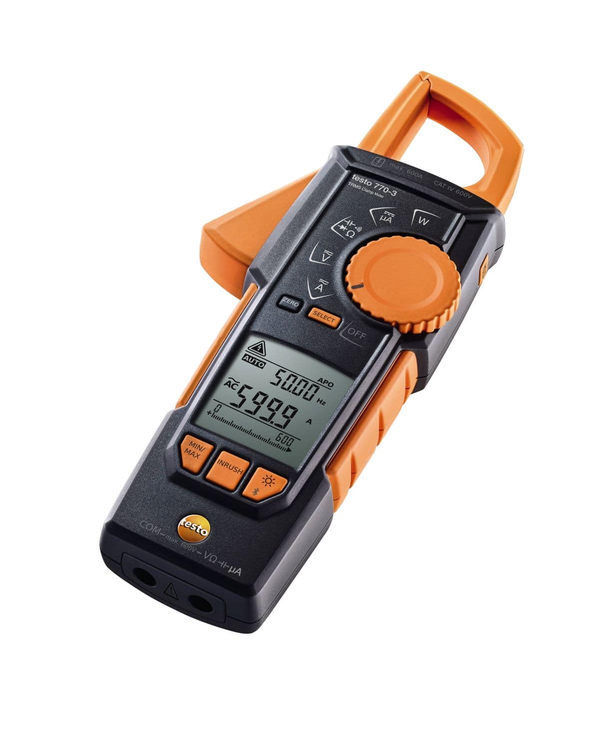 testo 770-3 - Clamp meter with Bluetooth®